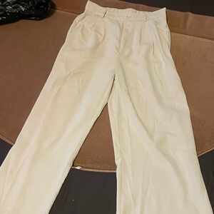 Medium high waisted trouser pants